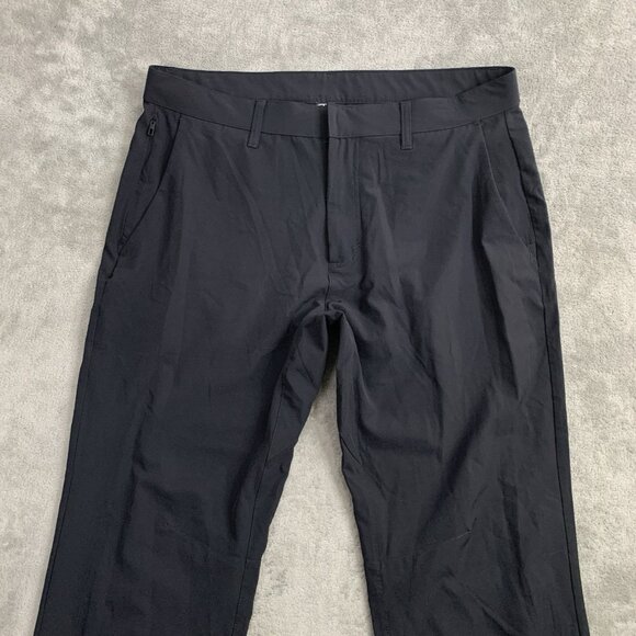 Fabletics The Only Pant Men 34x29” Black Classic Performance Stretch Casual Golf - Picture 9 of 13